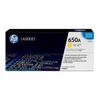 Toner HP 650A, HP CE272A žlutý