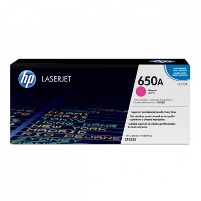 Toner HP 650A, HP CE273A červený