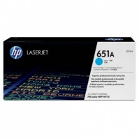 Toner HP 651A, HP CE341A modrý