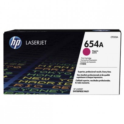 Toner HP 654A, HP CF333A červený