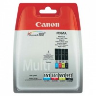 Sada Canon CLI-551 multipack (4 ks)