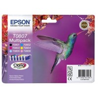 Sada Epson T0801 + T0802 + T0803 + T0804 + T0805 + T0806