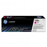 toner HP 128A, HP CE323A purpurový