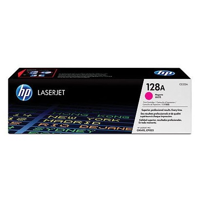 toner HP 128A, HP CE323A purpurový