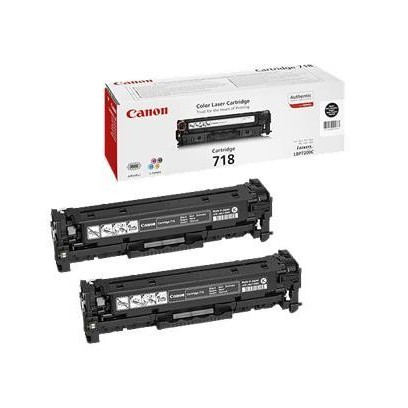 toner Canon CRG-718 černý - 2 ks